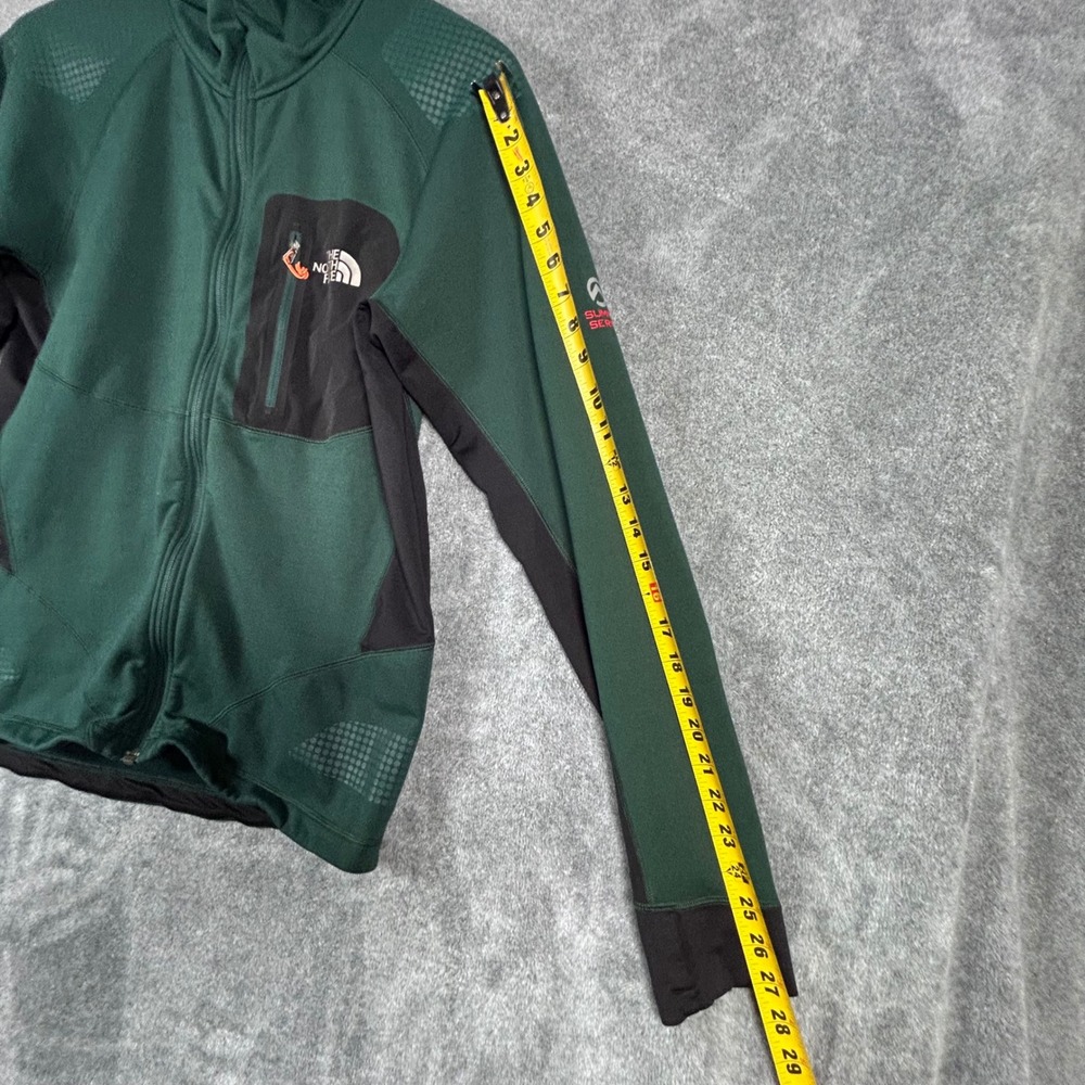 The North Face Summit Series Radish Mid Layer Jacket Mens Large Green Full Zip - Picture 11 of 16